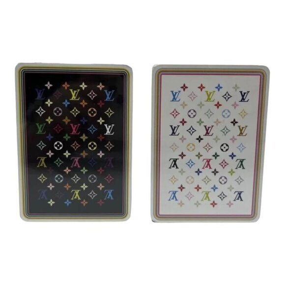 READ! LOUIS VUITTON MULTICOLOR MURAKAMI PLAYING CARDS SOLD INDIVIDUALLY - Picture 9 of 10
